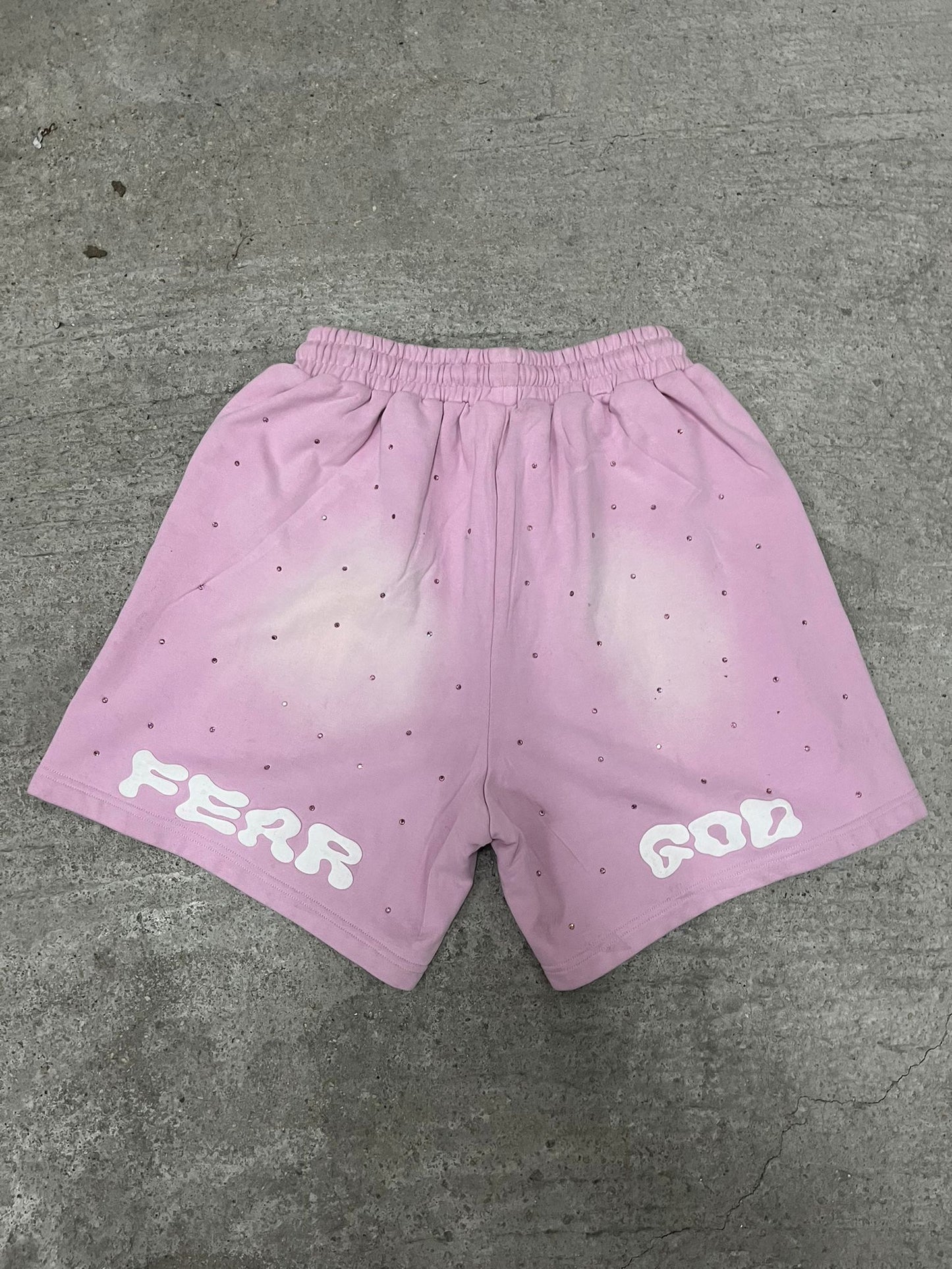 PINK FEAR SHORTS