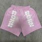 PINK FEAR SHORTS