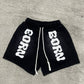 BLACK FEAR SHORTS