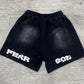 BLACK FEAR SHORTS